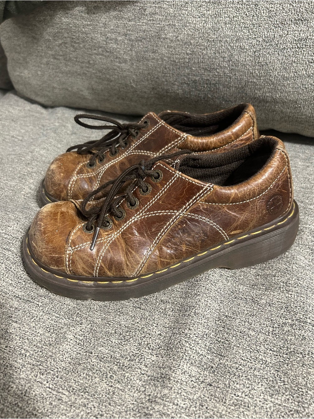 Vintage Dr. Martens 12283 Daisy Chunky Platform Y2K Oxford Women’s 9